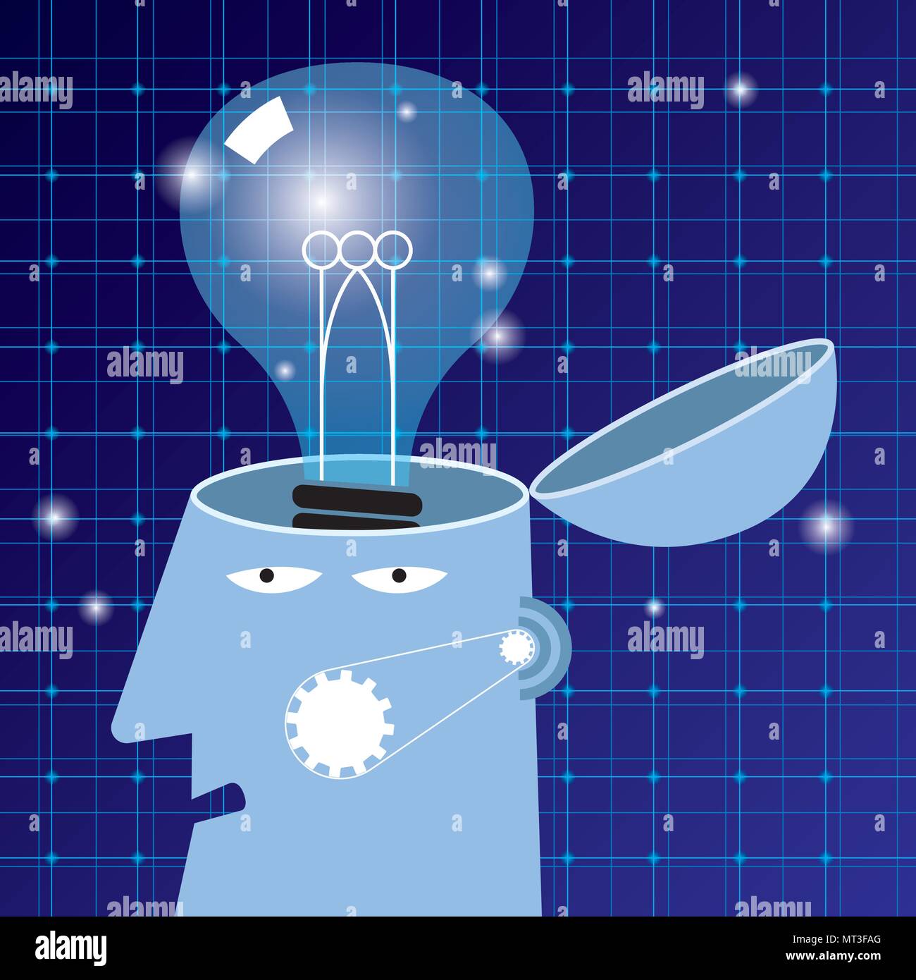 Head lamp Stock Vector Images Alamy