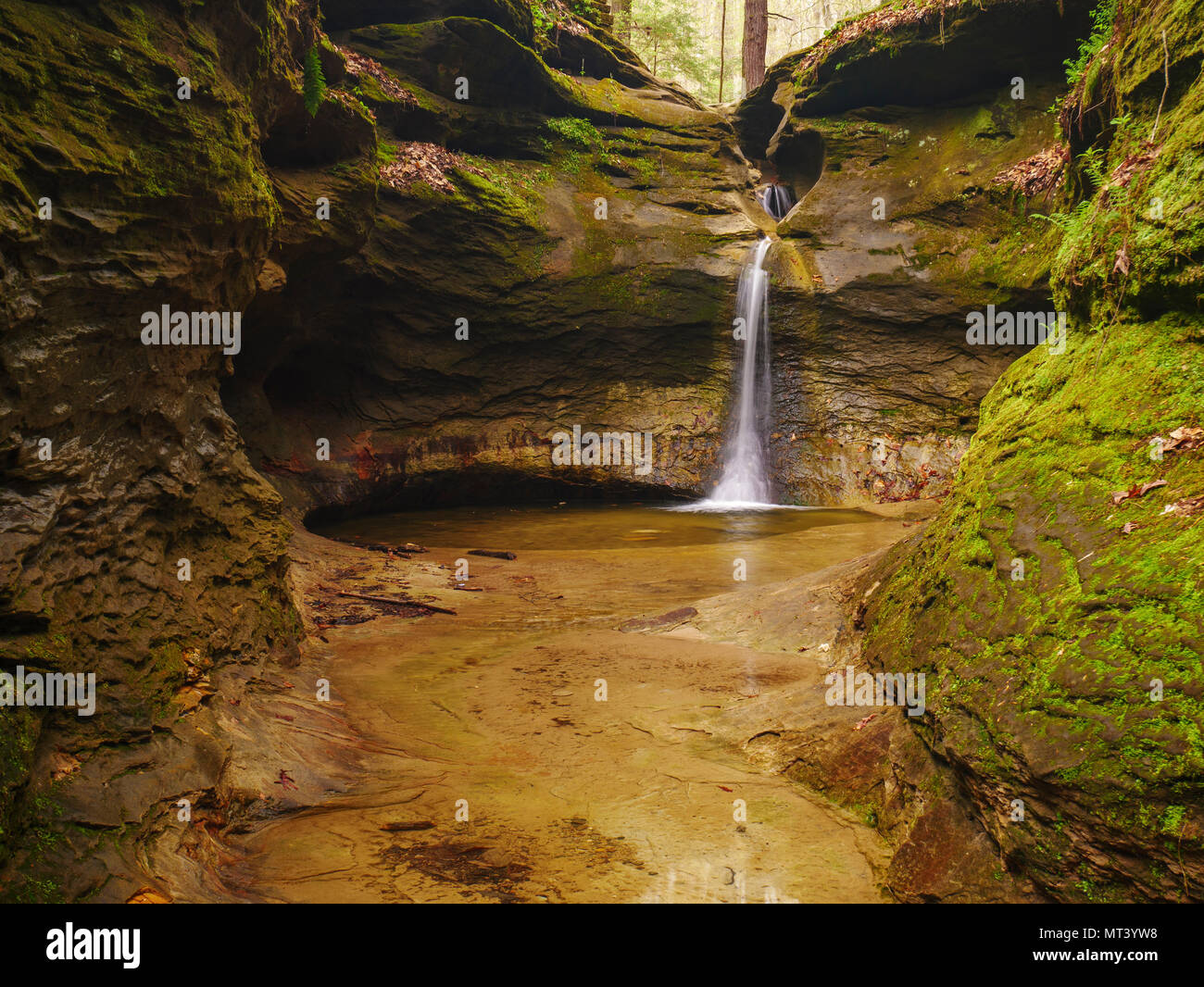 The Punchbowl. Turkey Run State Park, Indiana Stock Photo - Alamy