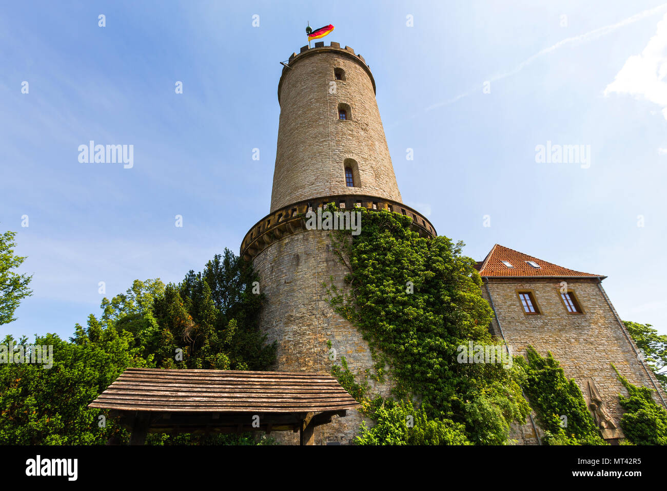 sparrenburg castle bielefeld germany in the summer Stock Photo