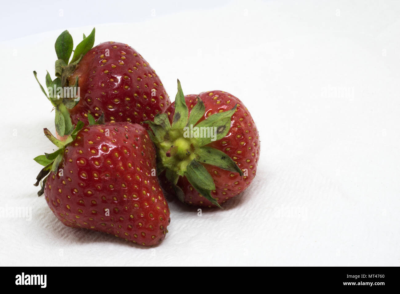 Three fresh red berry hi-res stock photography and images - Alamy
