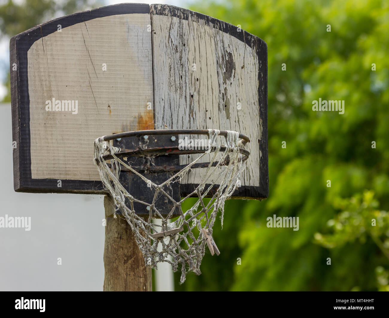 home basketball hoop Stock Photo