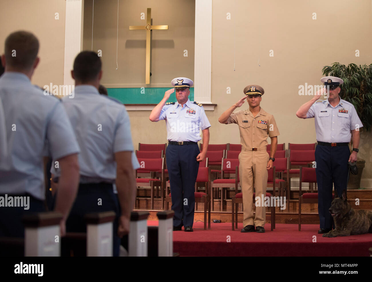 Members of Coast Guard Maritime Safety and Security Team Kings Bay ...