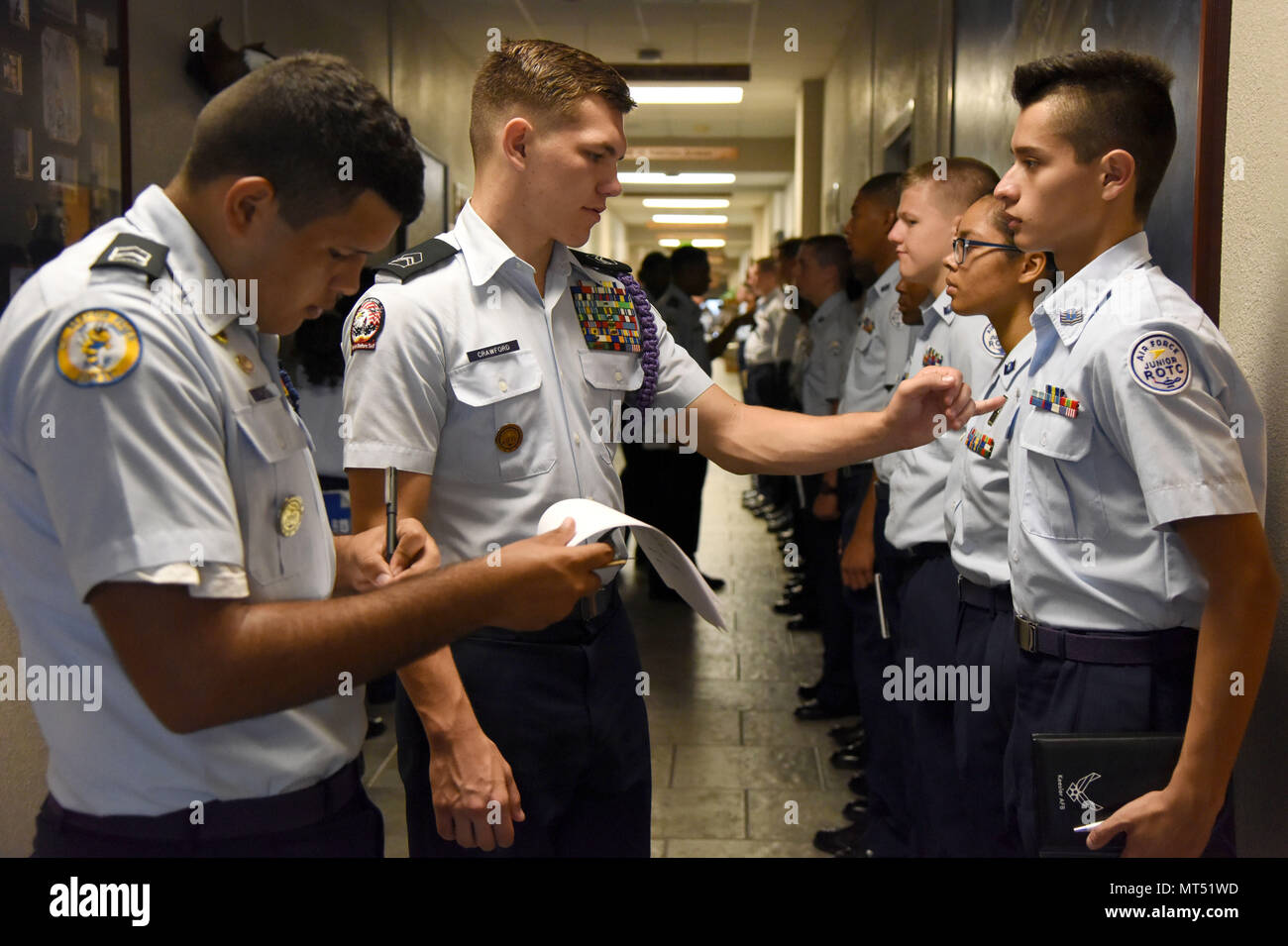 rotc uniform air force