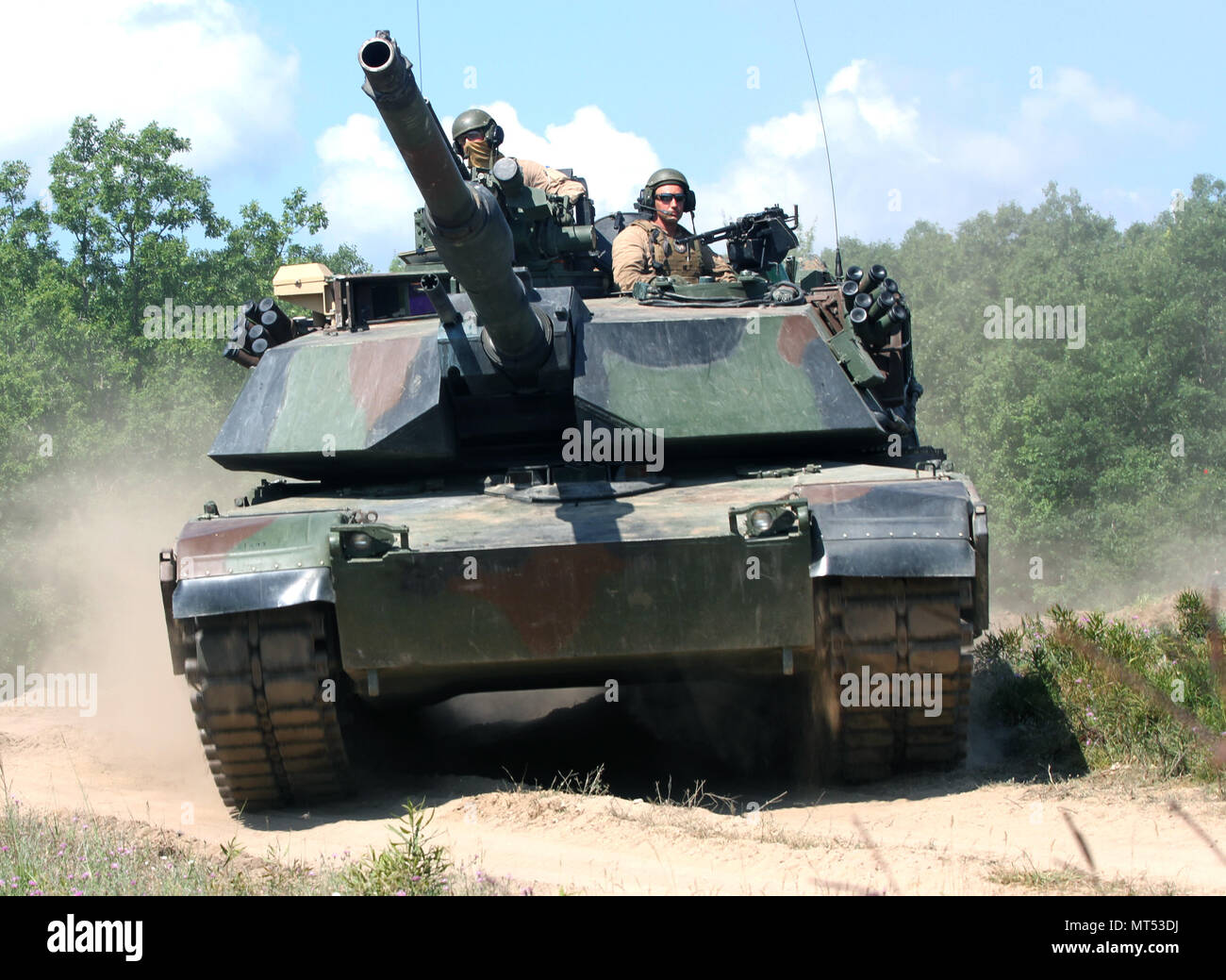 M1A1 Abrams is a third-generation main battle tank developed for the ...