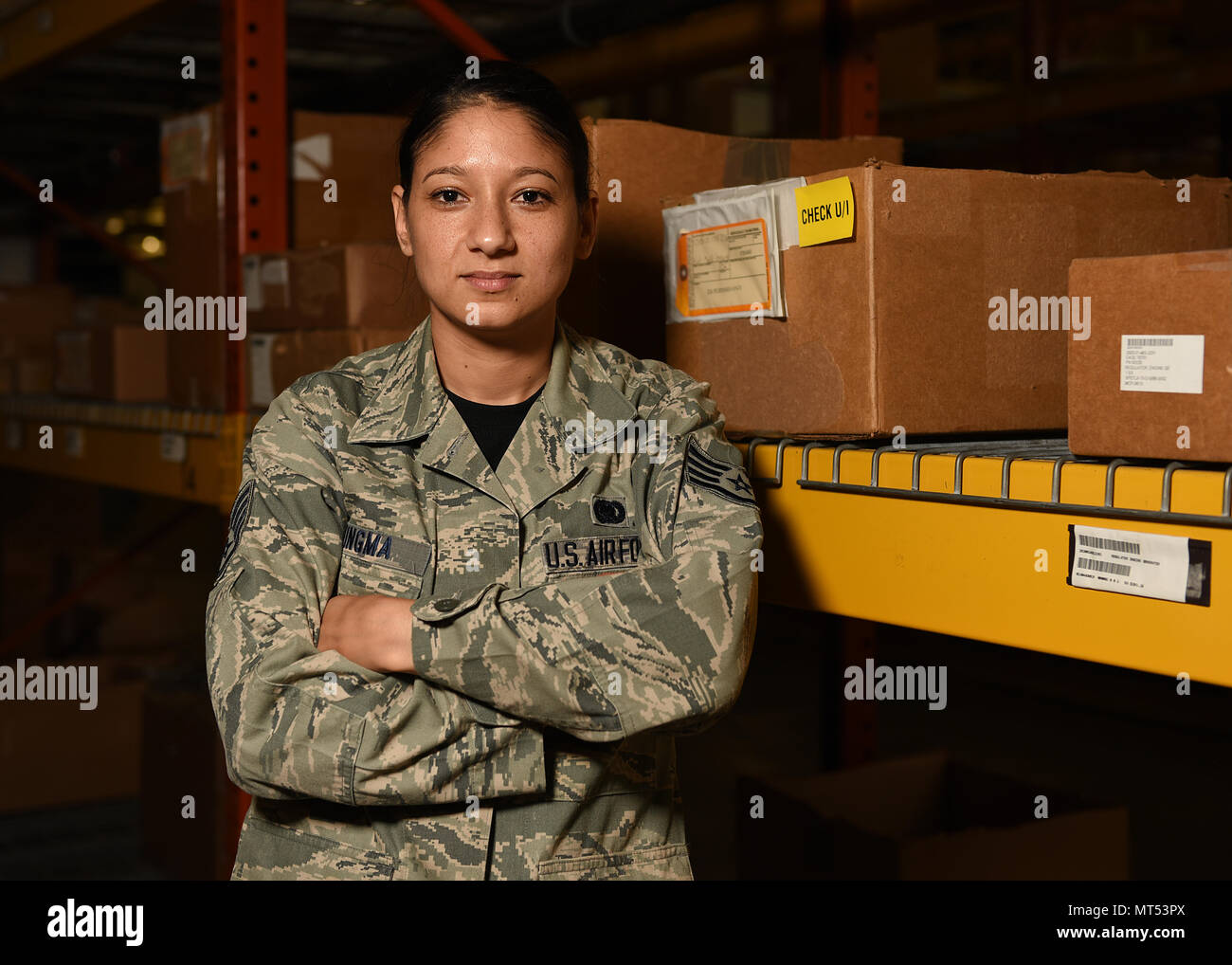 Staff Sgt. Nisreen Kingma, 19th Logistics Readiness Squadron central