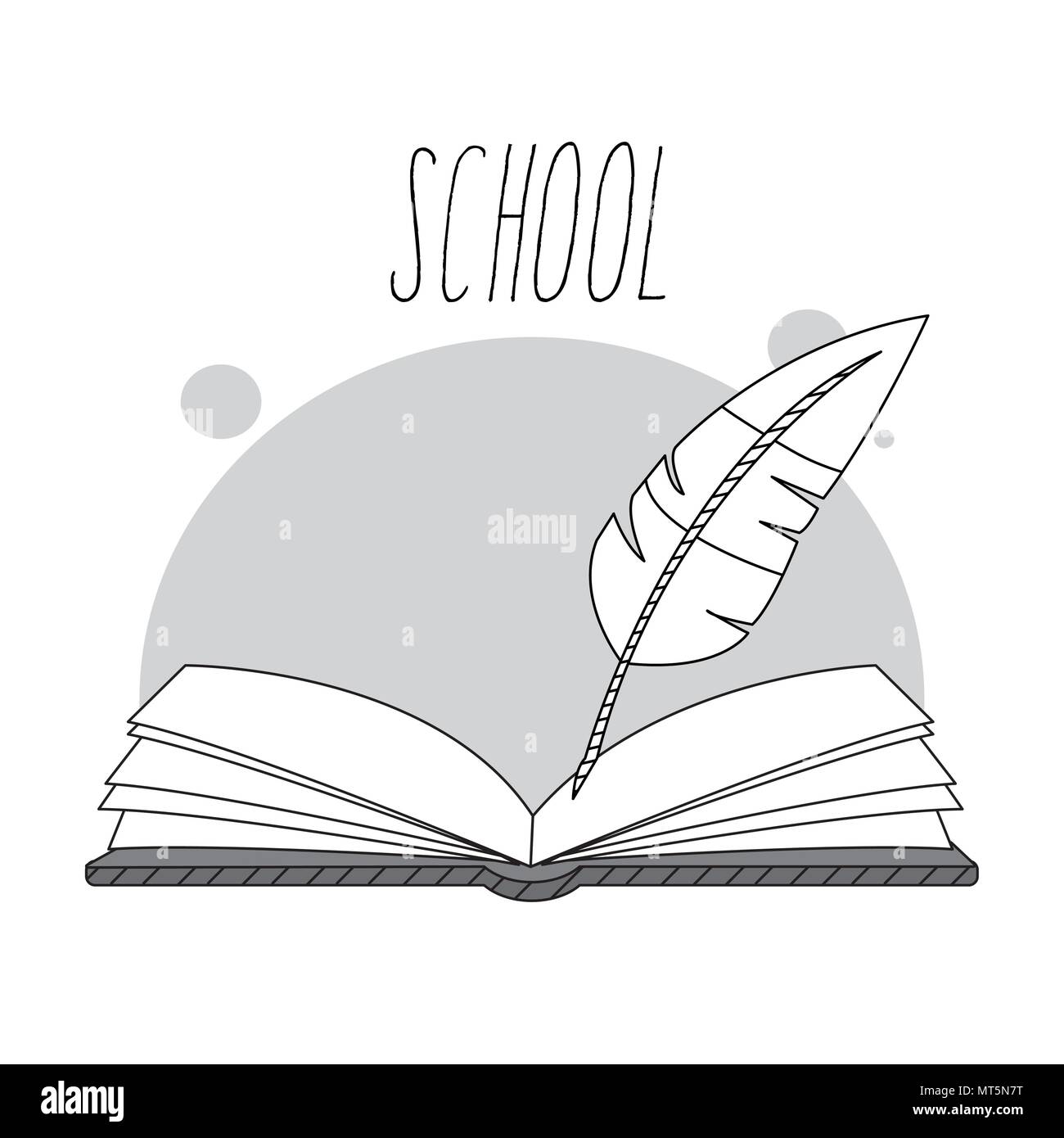 Hand draw education cartoons Stock Vector