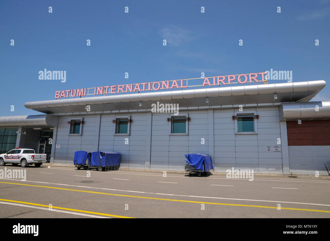 Batumi international airport, Stock Photo Alamy