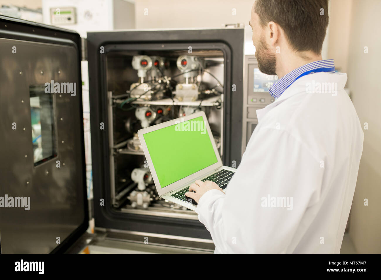 Calibrating the devices hi-res stock photography and images - Alamy