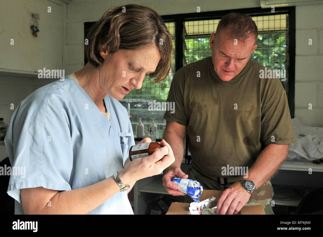 Maj. Kimberly Yore (left), an Army vet from Joint Base LewisMcChord in
