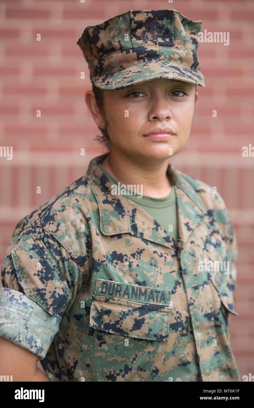 Pvt. Bibiana Duran Mata, Platoon 4027, Oscar Company, 4th Recruit