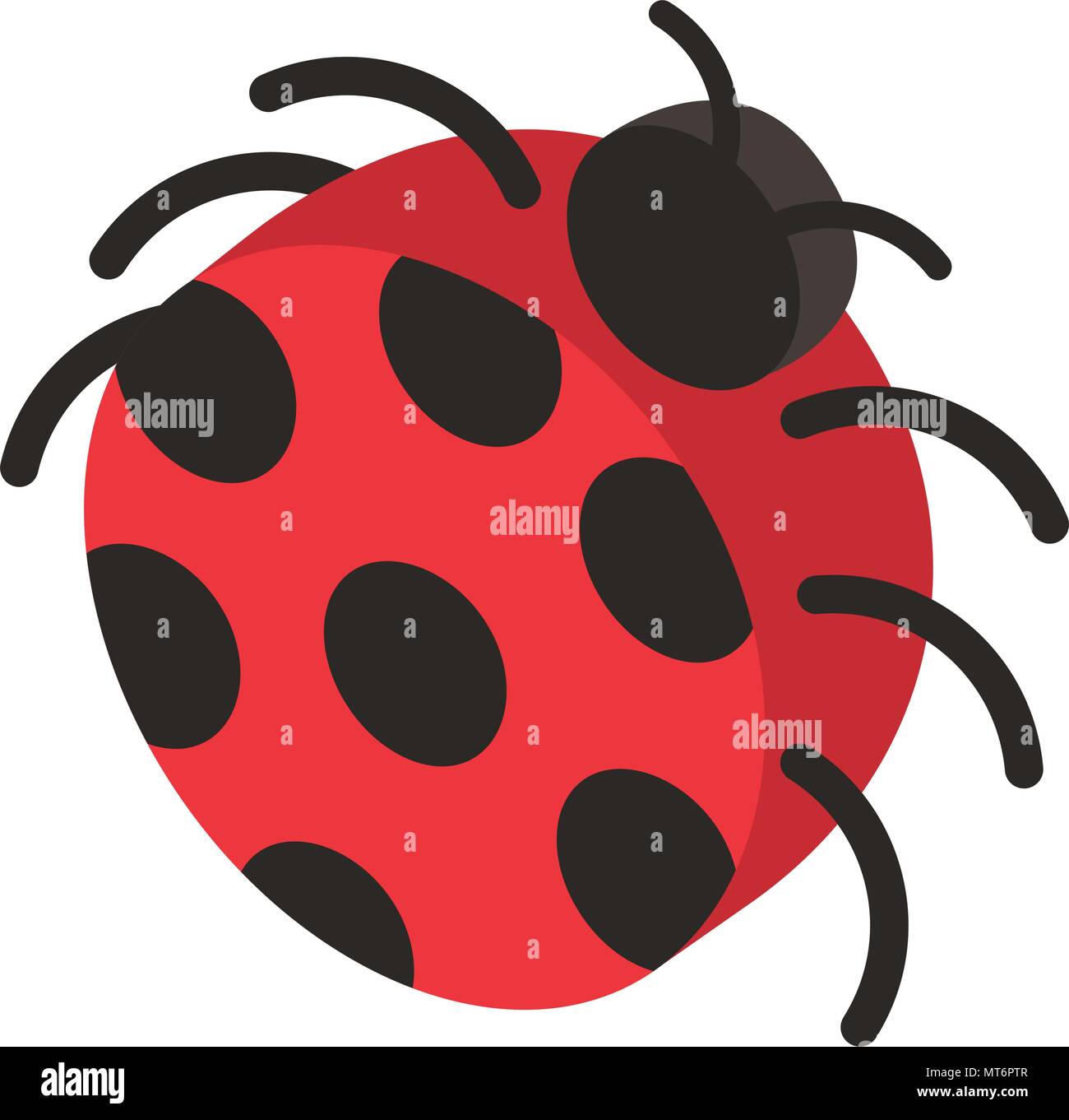 ladybug insect isometric icon vector illustration design Stock Vector ...