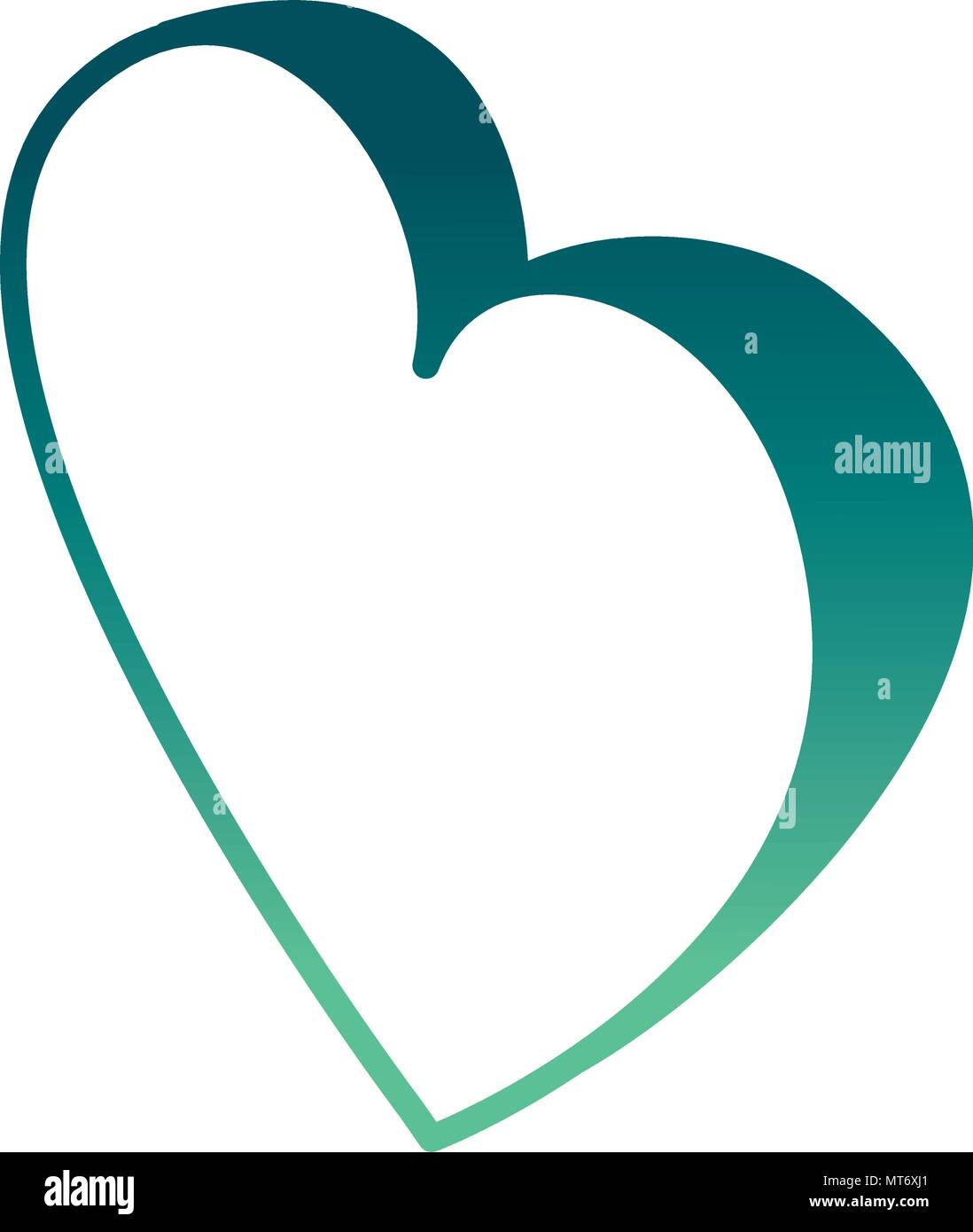 heart in love passion isometric image vector illustration Stock Vector ...