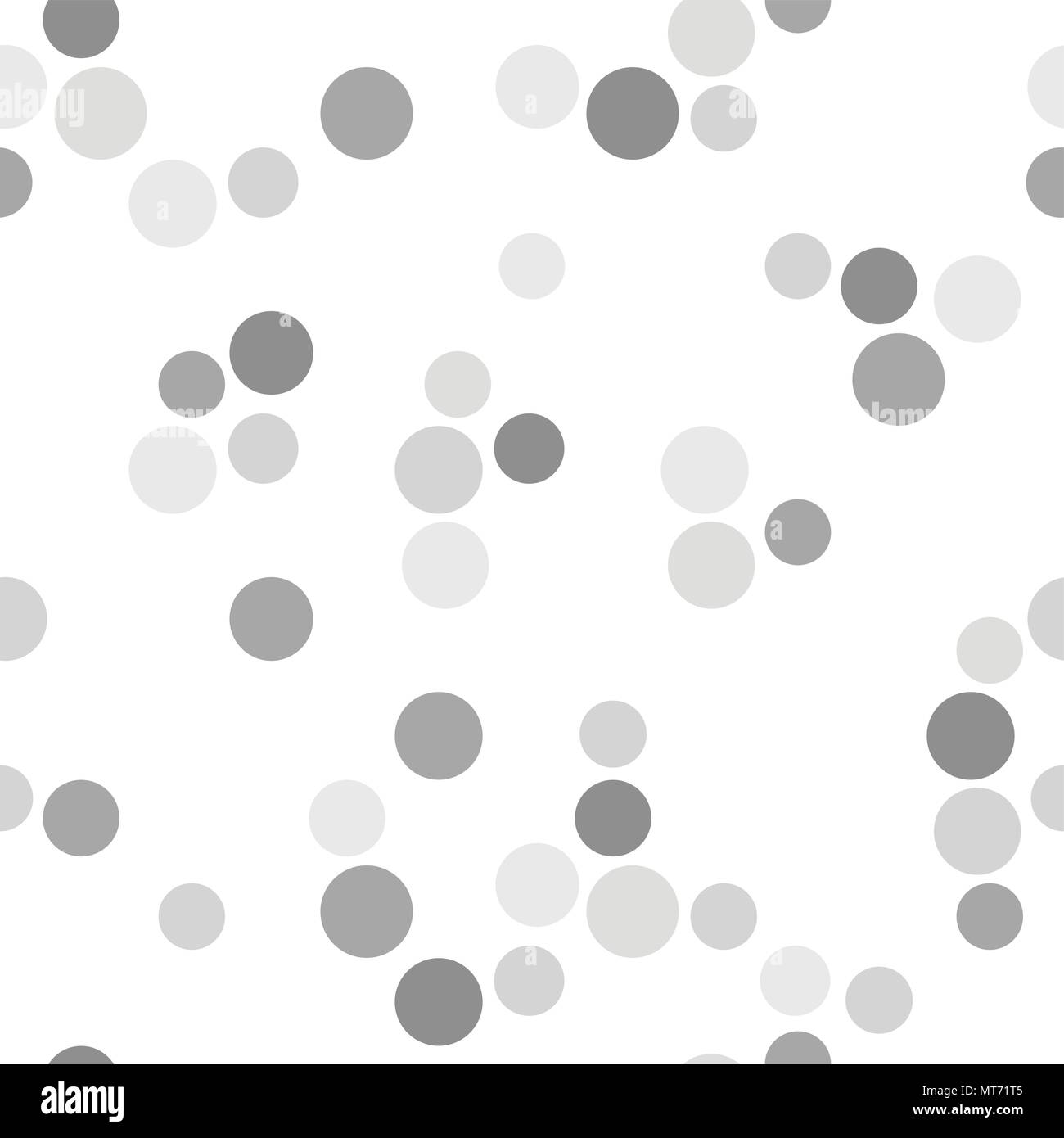 Black and white vector dotted seamless pattern background 2 Stock ...