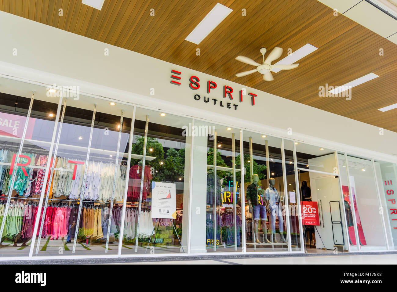 Penang, Malaysia - Nov 11, 2017 : Esprit shop. Esprit Holdings Limited is a  publicly owned manufacturer of clothing, footwear, accessories, jewellery  Stock Photo - Alamy