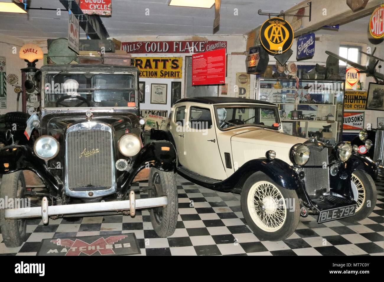 The Cotswold Motoring Museum in the Cotswolds village of Bourtononthe