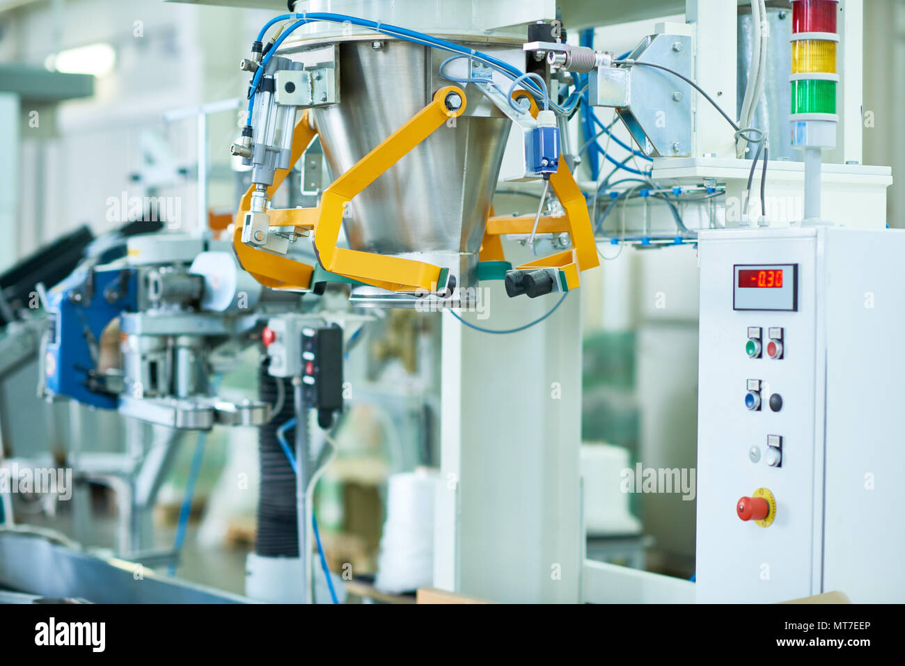 Machines at Modern Food Factory Stock Photo Alamy