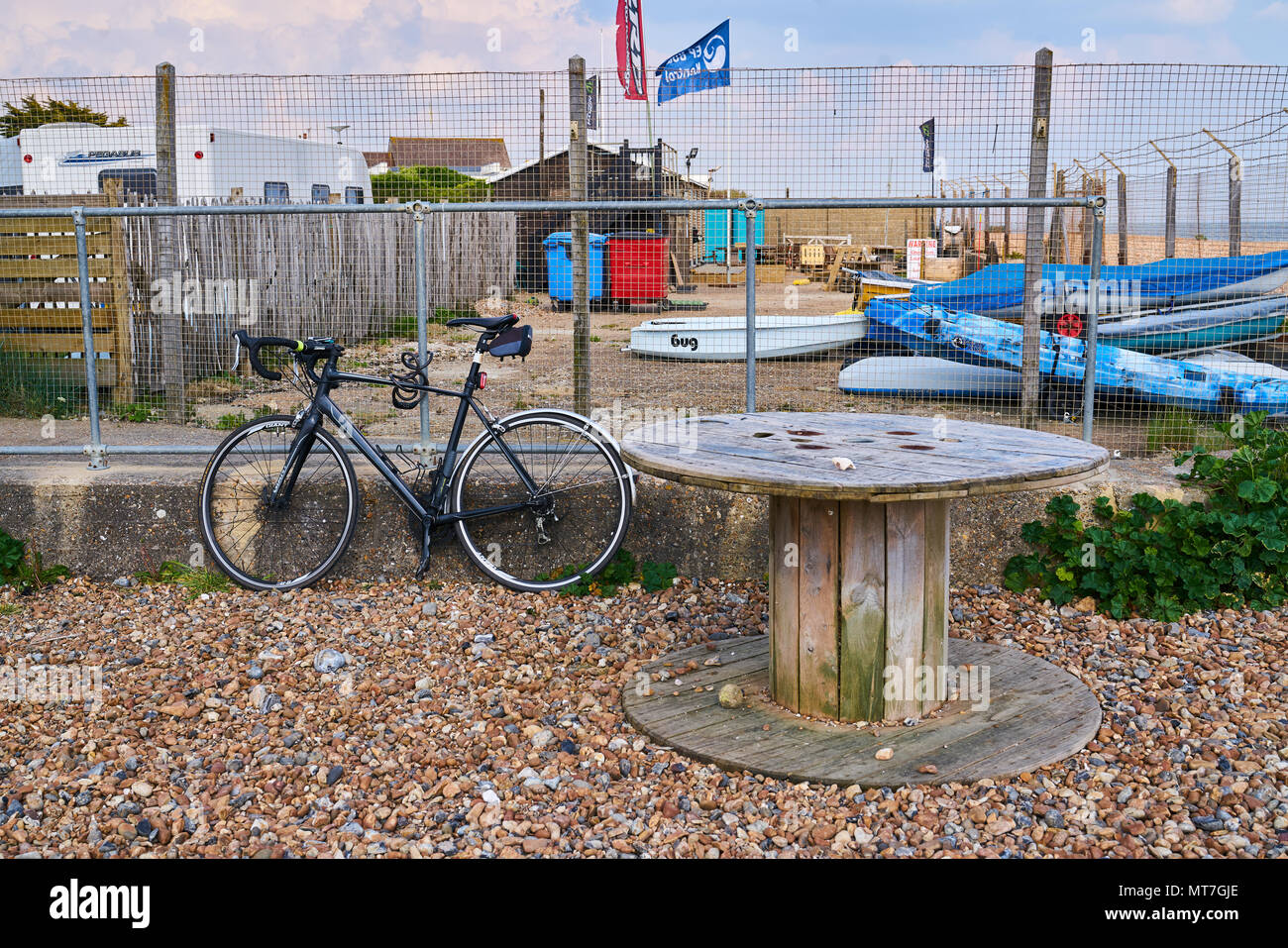 east preston beach Stock Photo