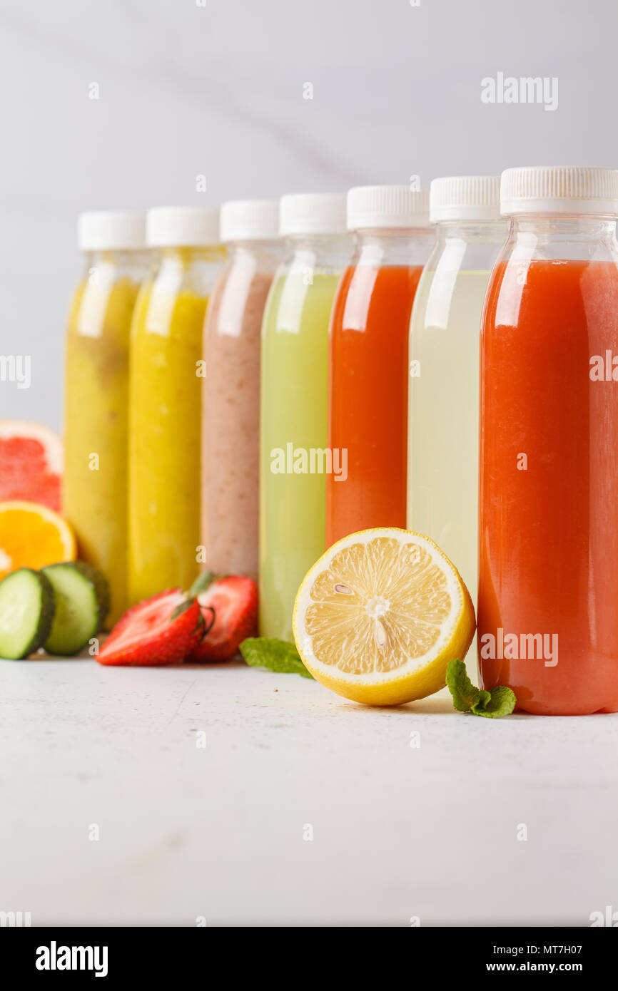 Download Variety Colorful Smoothies Or Juices Bottles From Berries Fruits And Vegetables Detox Program Healthy Lifestyle Concept Stock Photo Alamy PSD Mockup Templates