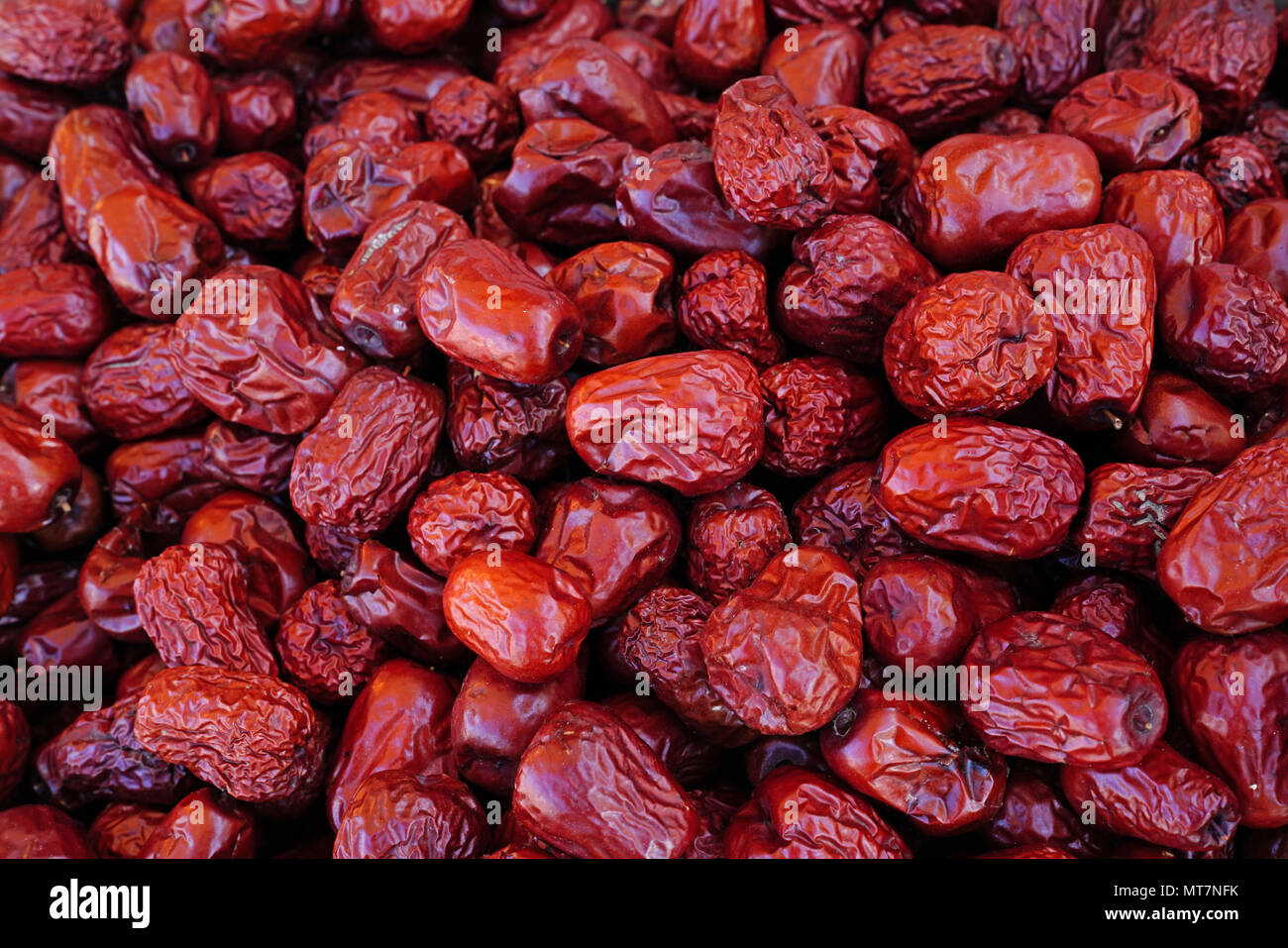 Jujube dates in an oriental bazaar in selective focus Stock Photo Alamy