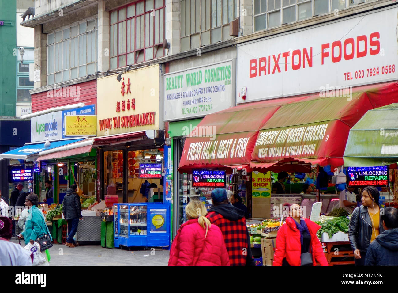 Brixton markets hires stock photography and images Alamy