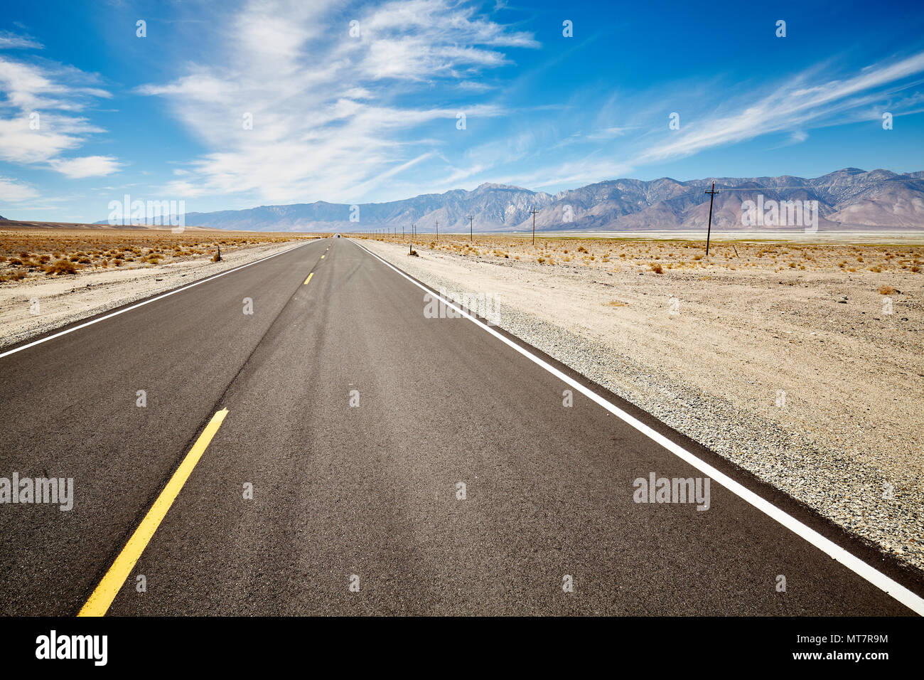 Death valley road hi-res stock photography and images - Alamy