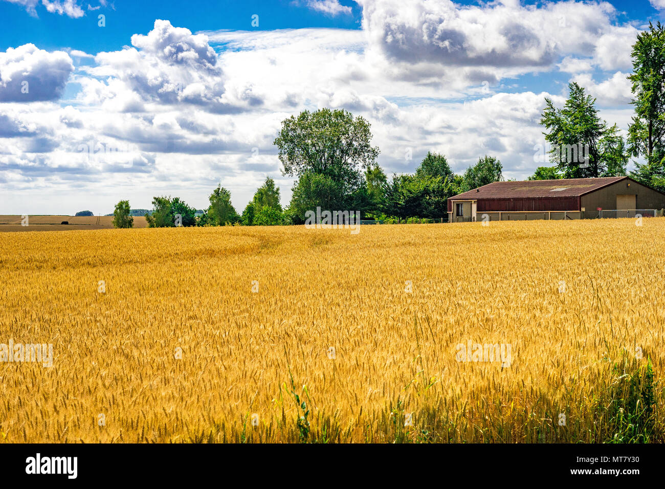 The Somme in France Stock Photo Alamy