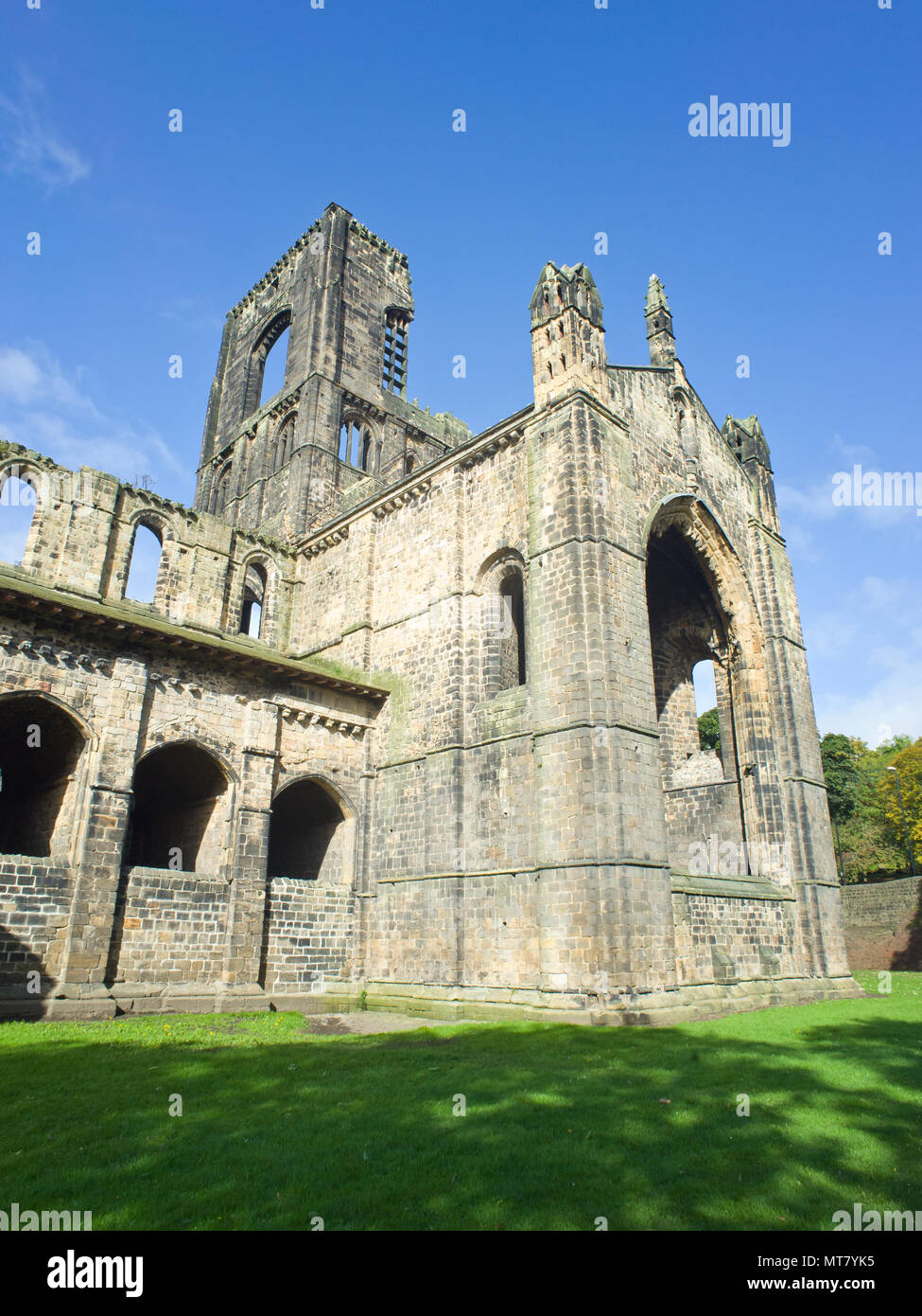 Kirstall Abbey Leeds West Yorkshire UK Stock Photo