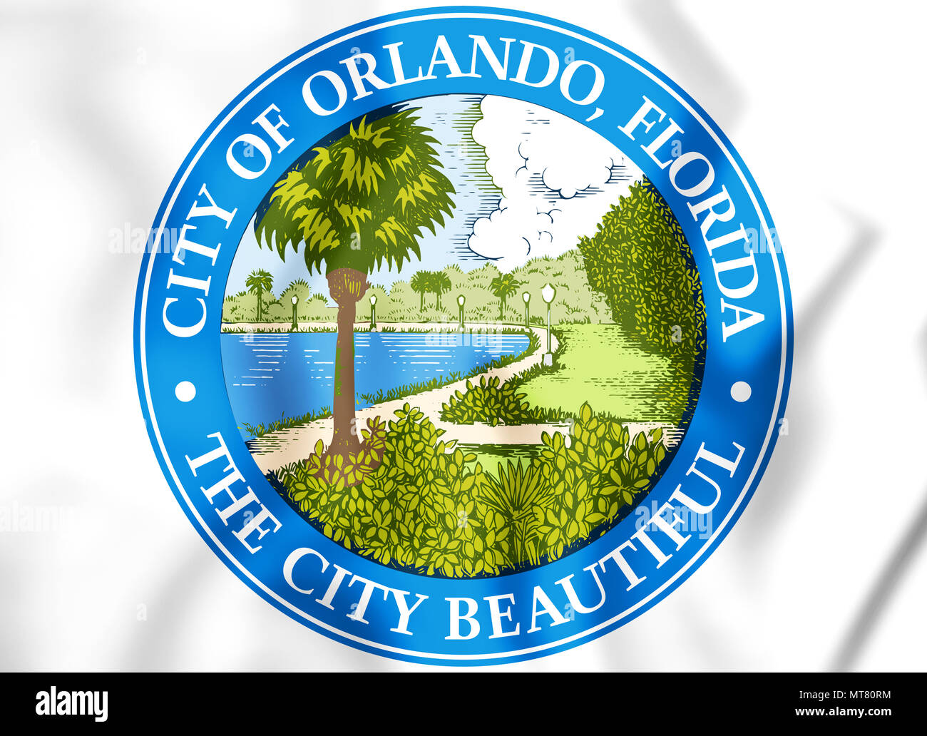 Orlando city emblem hi-res stock photography and images - Alamy