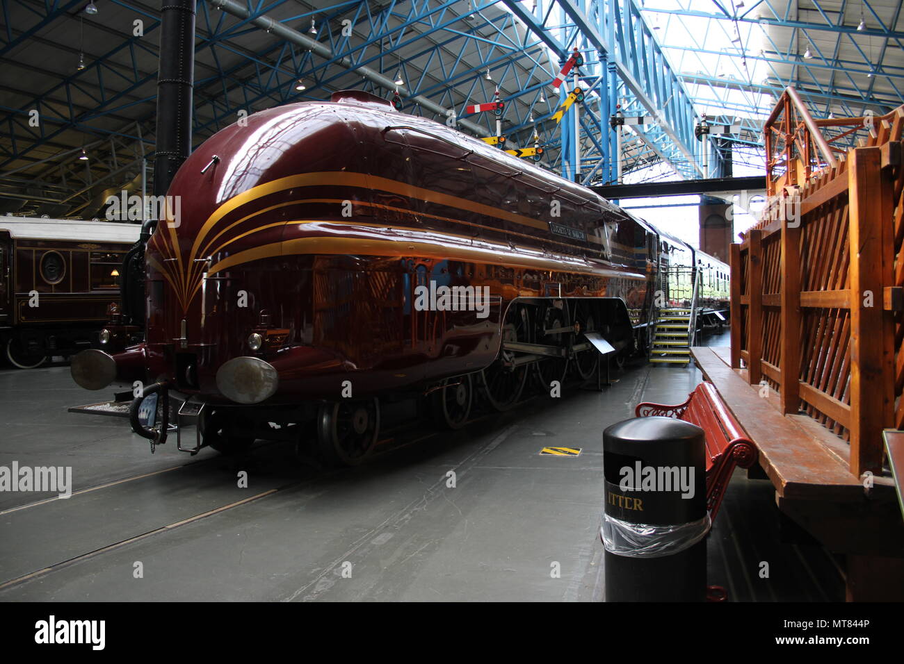 6229 Duchess Of Hamilton in NRM York Stock Photo Alamy