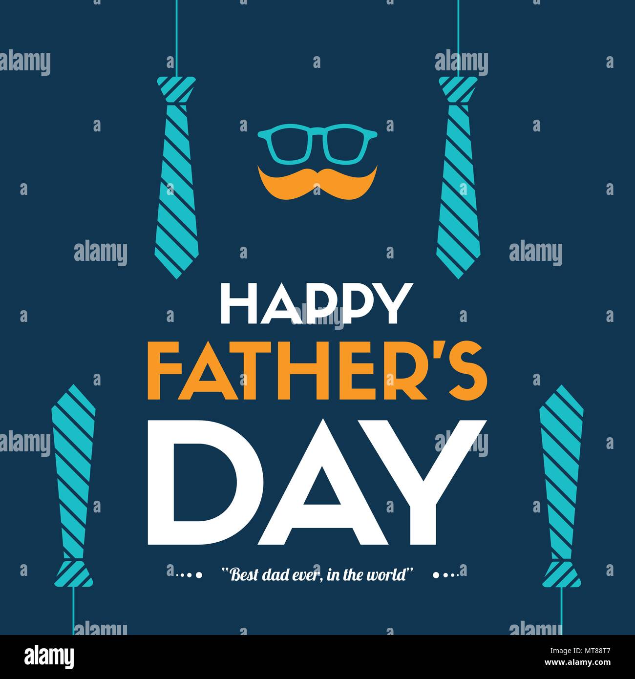 Father day design background tie Stock Vector Image & Art - Alamy