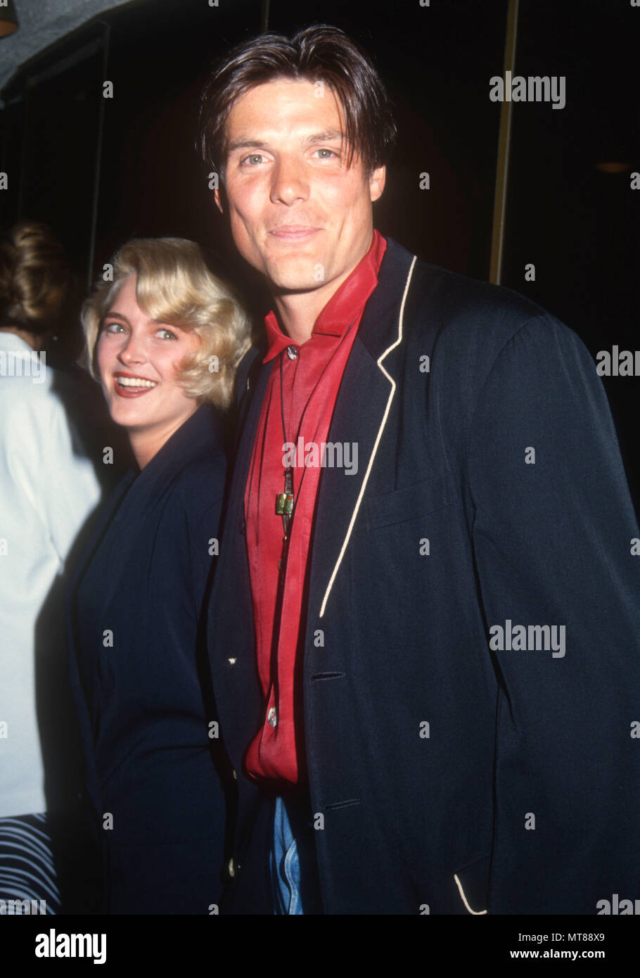 LOS ANGELES, CA MAY 23 Actor Paul Johansson (R) and guest attend the