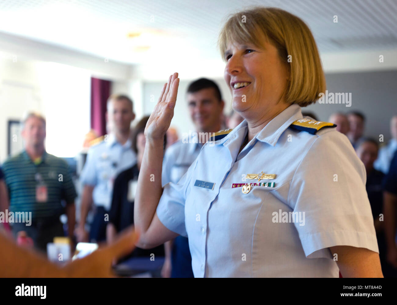 Rear admiral commissioned flag hi-res stock photography and images - Alamy