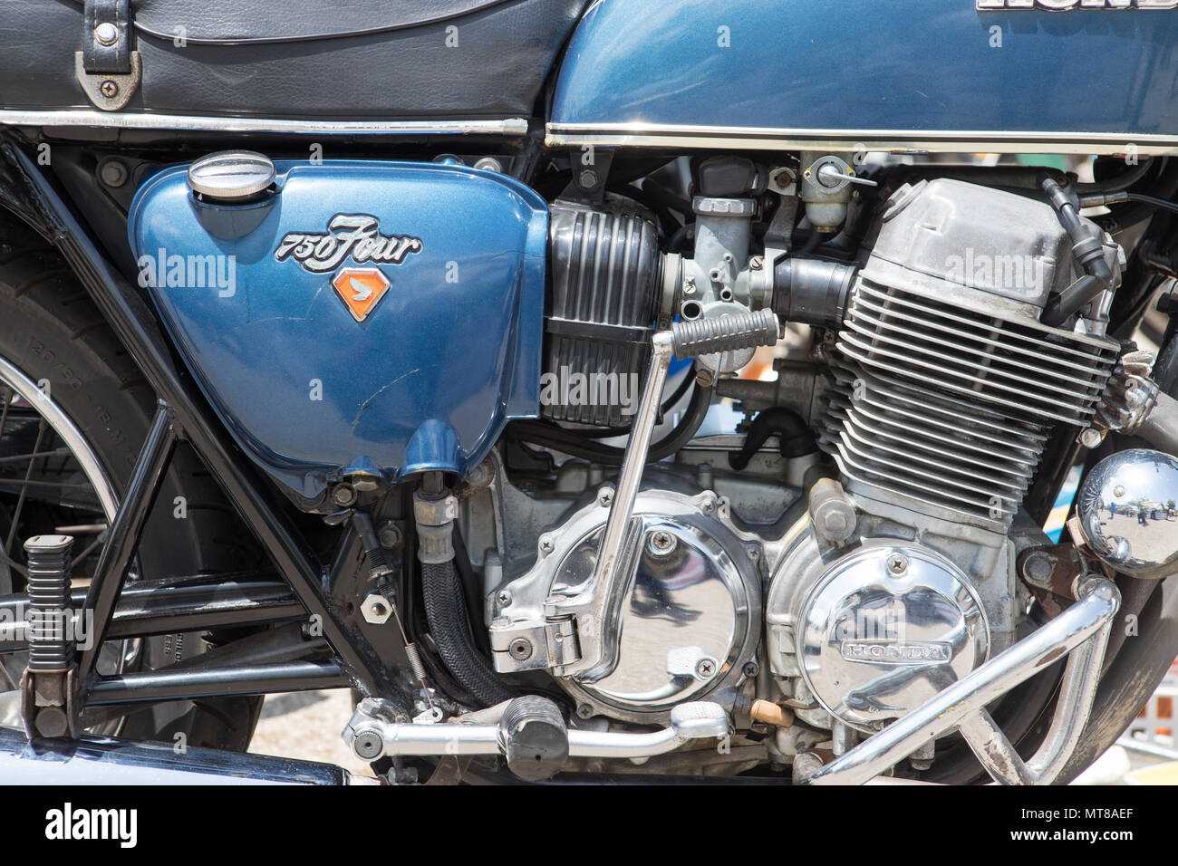 Honda Motor Bike High Resolution Stock Photography and Images - Alamy