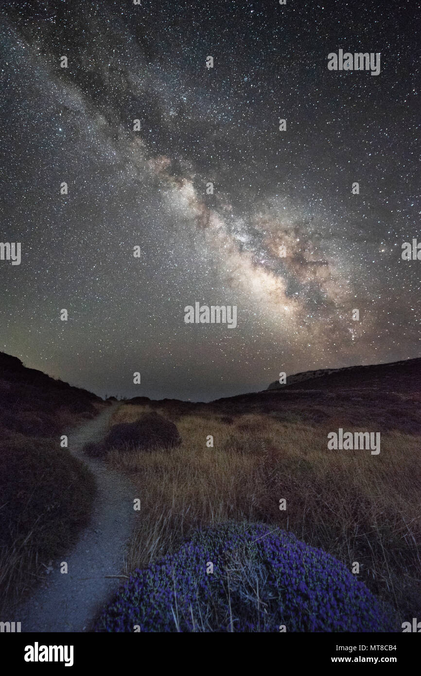 Milky Way Astronomy Stock Photo