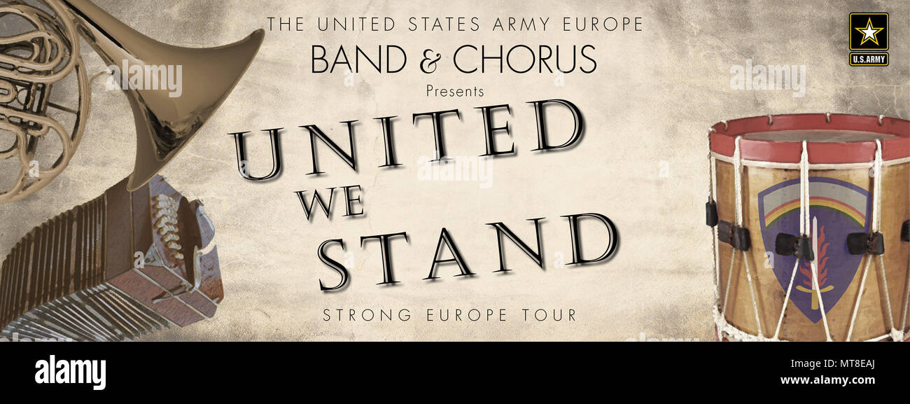 Social Media Banner For The US Army Europe Band Chorus 2017 United