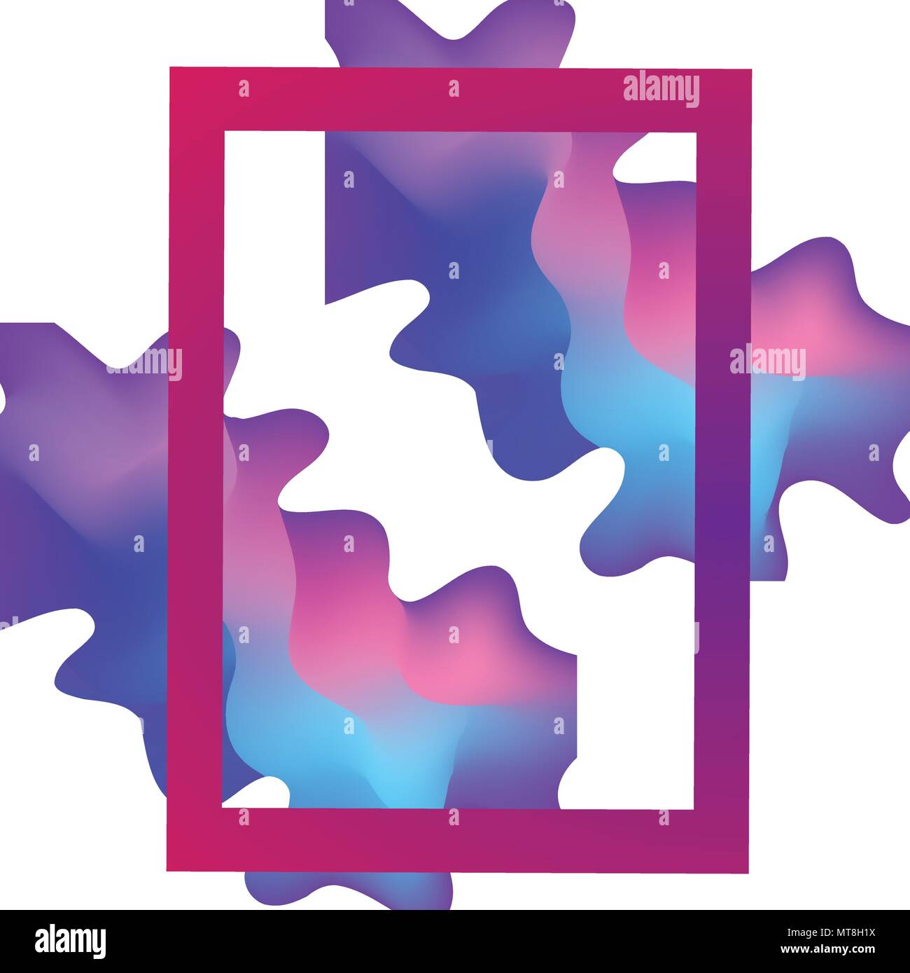 paint and colors workart frame Stock Vector Image & Art - Alamy