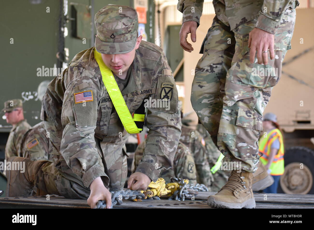 Soldiers across 10th Mountain Division work together to prepare 2nd Brigade Combat Team’s