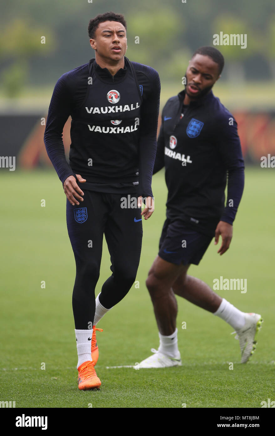England's Jesse Lingard during a training session at St George's Park,  Burton. PRESS ASSOCIATION Photo. Picture date: Monday May 28, 2018. See PA  story SOCCER England. Photo credit should read: Nick Potts/PA