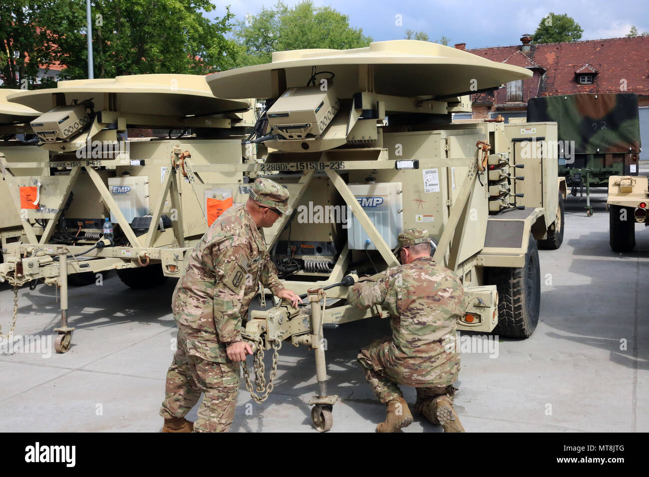 Satellite Transportable Terminal High Resolution Stock Photography and ...