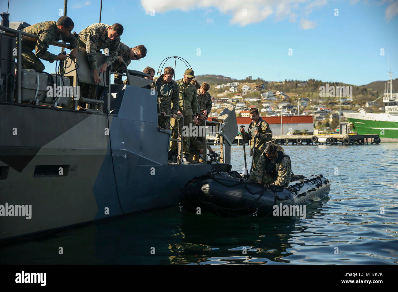 Norwegian costal ranger commandos hi-res stock photography and images ...