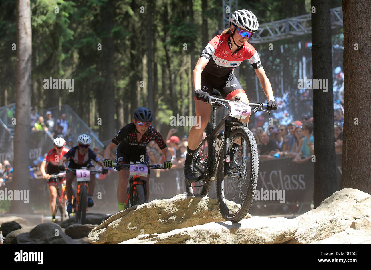 cross country biker