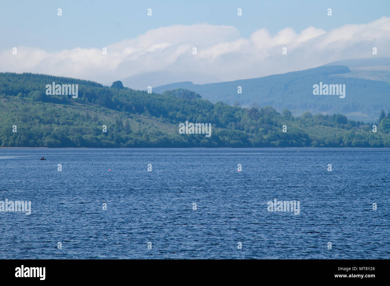 Pontsticill Reservoir, Merthyr Tydfil, South Wales. 28 May 2018. UK