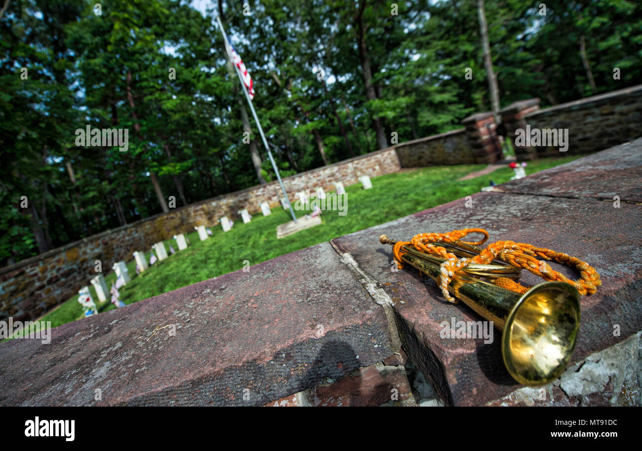 Ball's Bluff Battlefield Park Military Cemetery, UNITED STATES May 28