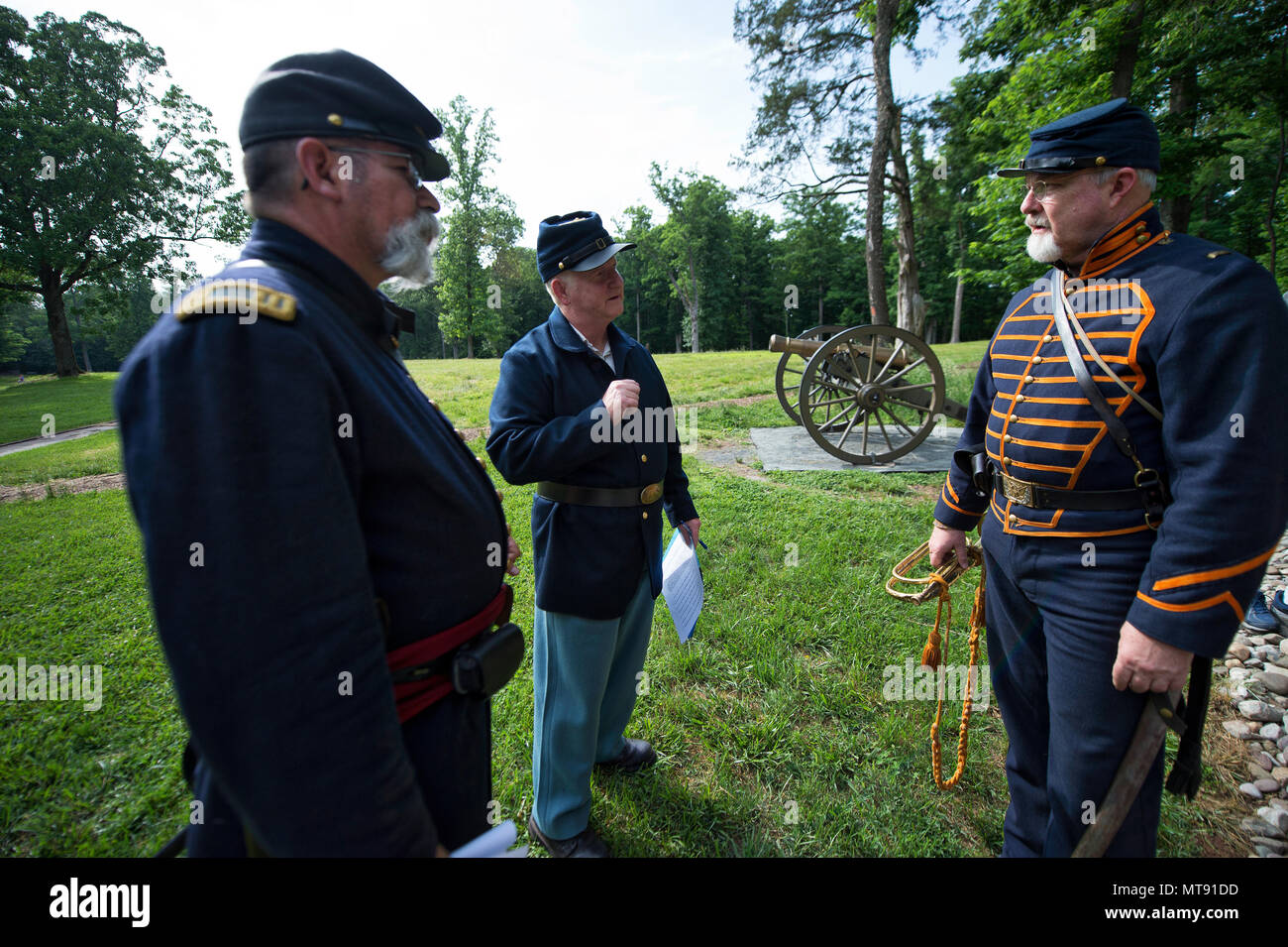 Ball's Bluff Battlefield Park Military Cemetery, UNITED STATES May 28