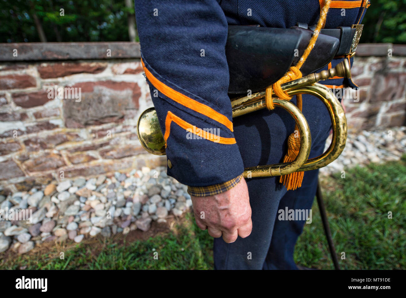 Ball's Bluff Battlefield Park Military Cemetery, UNITED STATES May 28