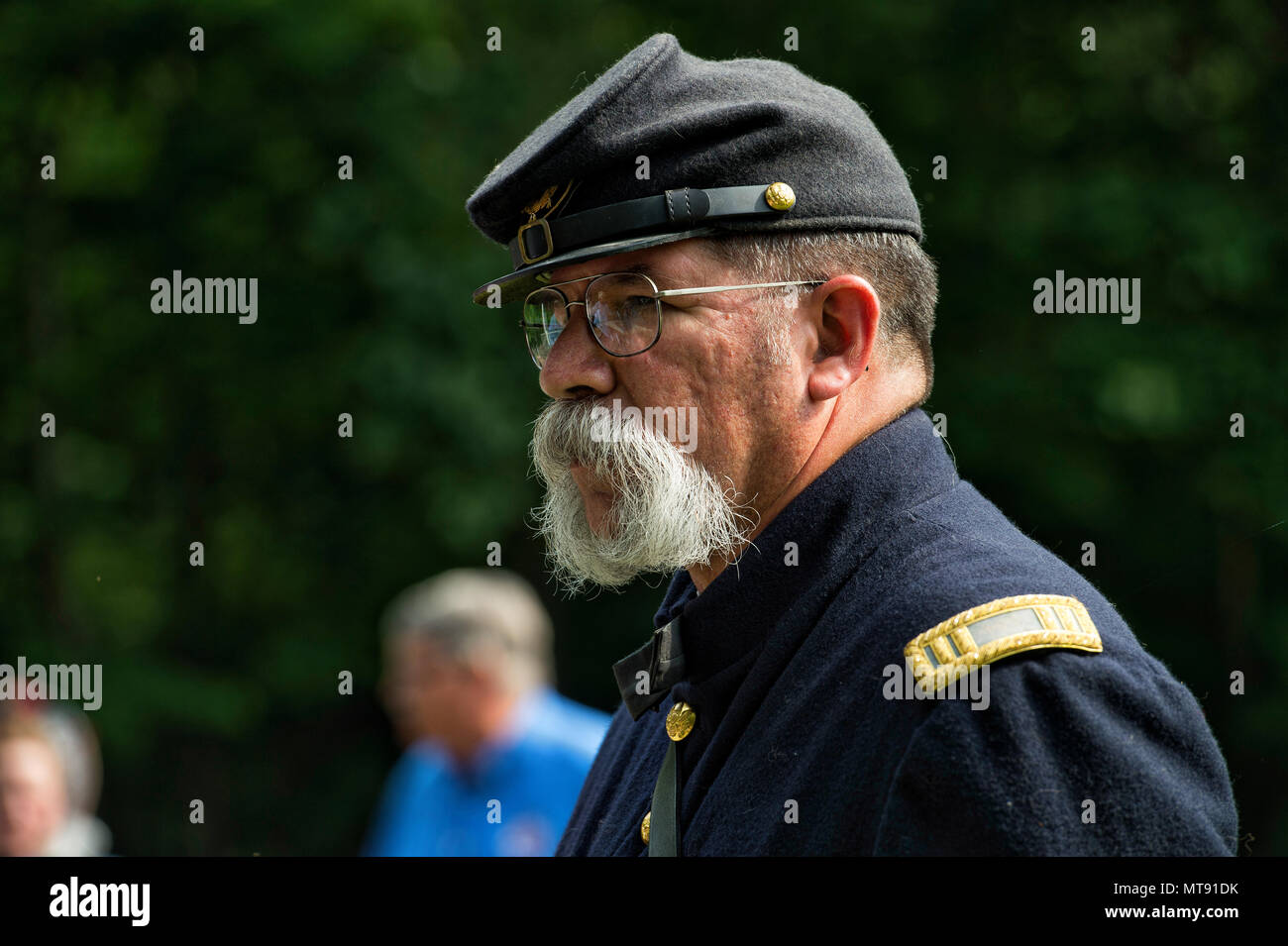 Ball's Bluff Battlefield Park Military Cemetery, UNITED STATES May 28