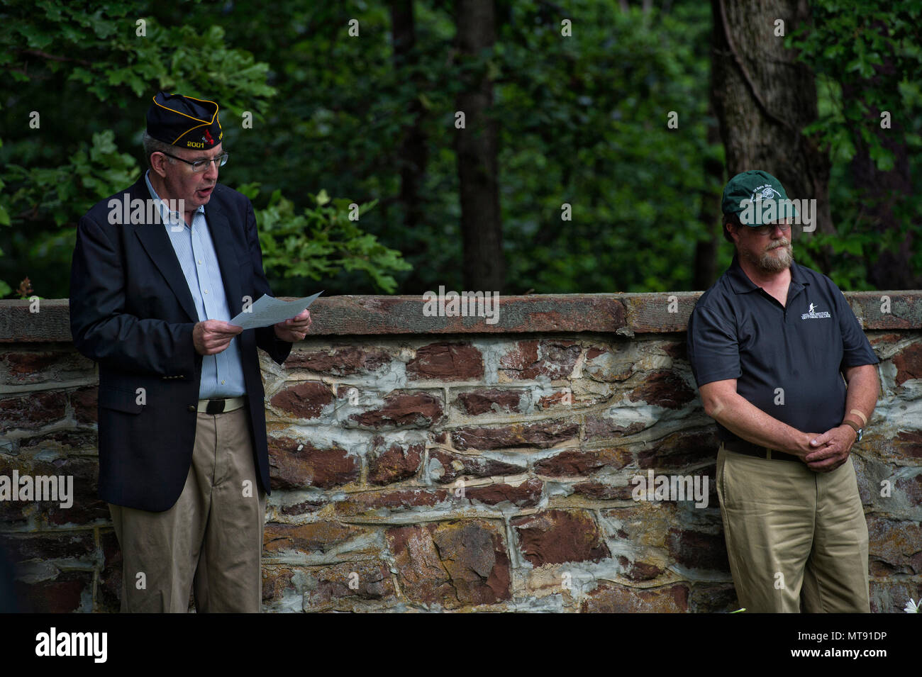 Ball's Bluff Battlefield Park Military Cemetery, UNITED STATES May 28