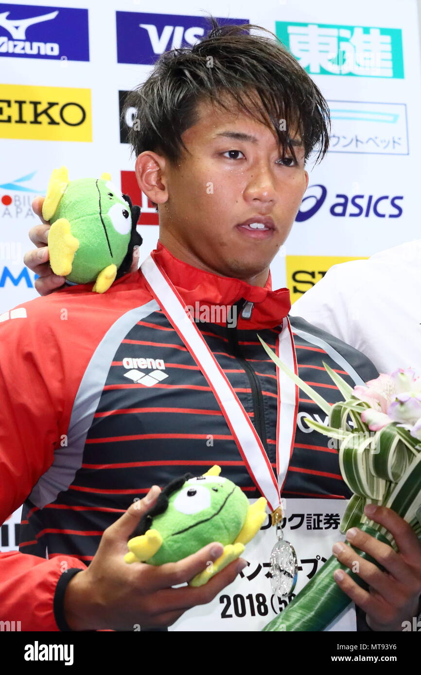 Tokyo, Japan. 27th May, 2018. Takeshi Kawamoto Swimming Japan Open