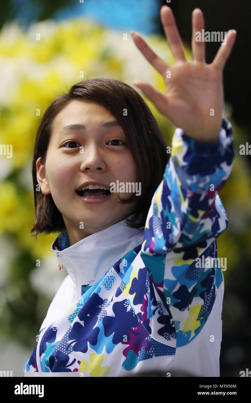 Tokyo Japan 27th May 18 後藤真由子 Mayuko Goto Swimming Japan Open 18 Women S 1500m Freestyle Award Ceremony At Tatsumi International Swimming Center In Tokyo Japan Credit Yohei Osada Aflo Sport Alamy Live News Tokyo Japan 27th May 18 後藤真由子 Mayuko Goto Swimming Japan Open 18 Women S 1500m Freestyle Award Ceremony At Tatsumi International Swimming Center In Tokyo Japan Credit Yohei Osada Aflo Sport Alamy Live News