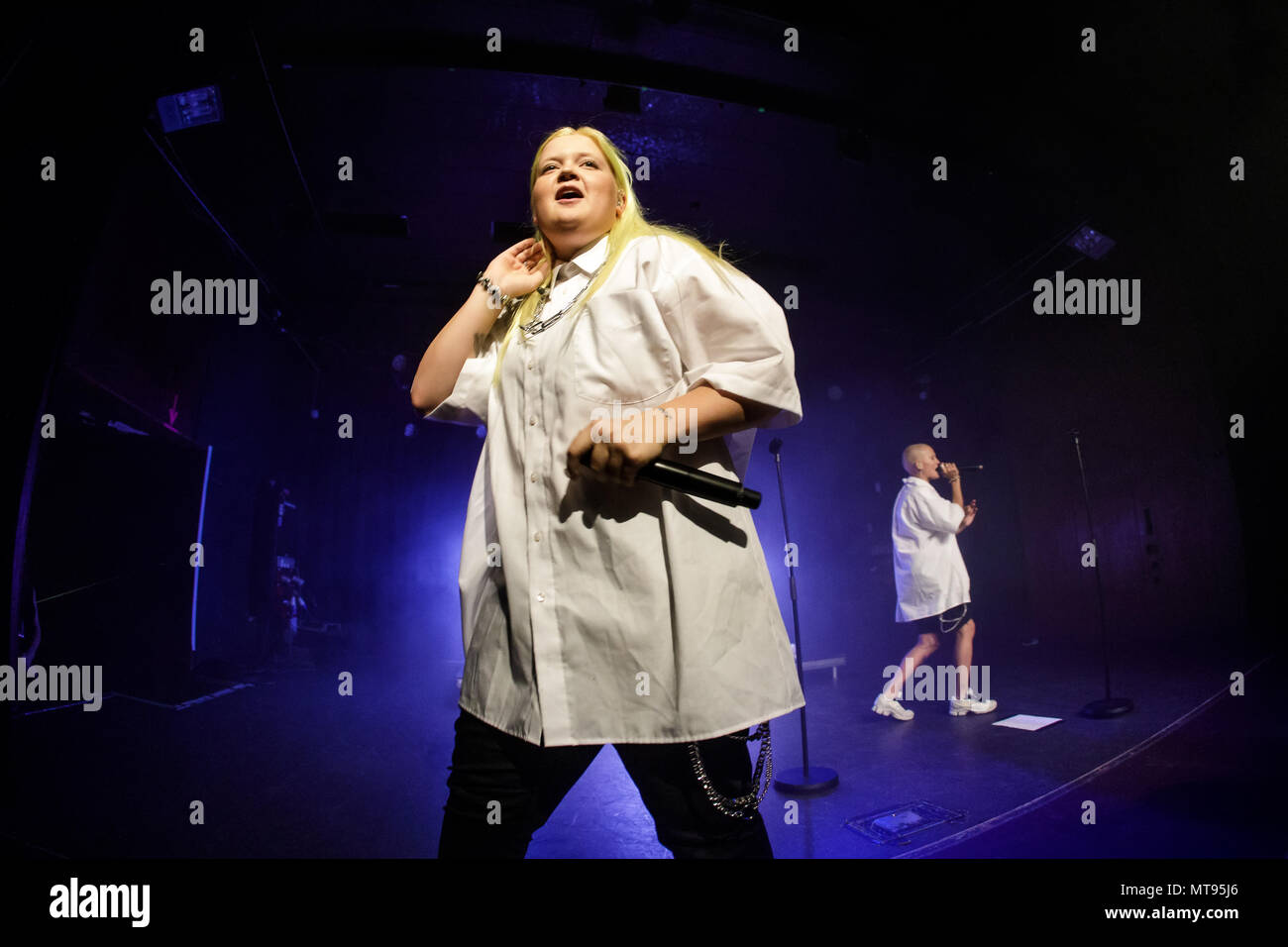 Denmark, Copenhagen - May 28, 2018. The Finnish singer, songwriter and